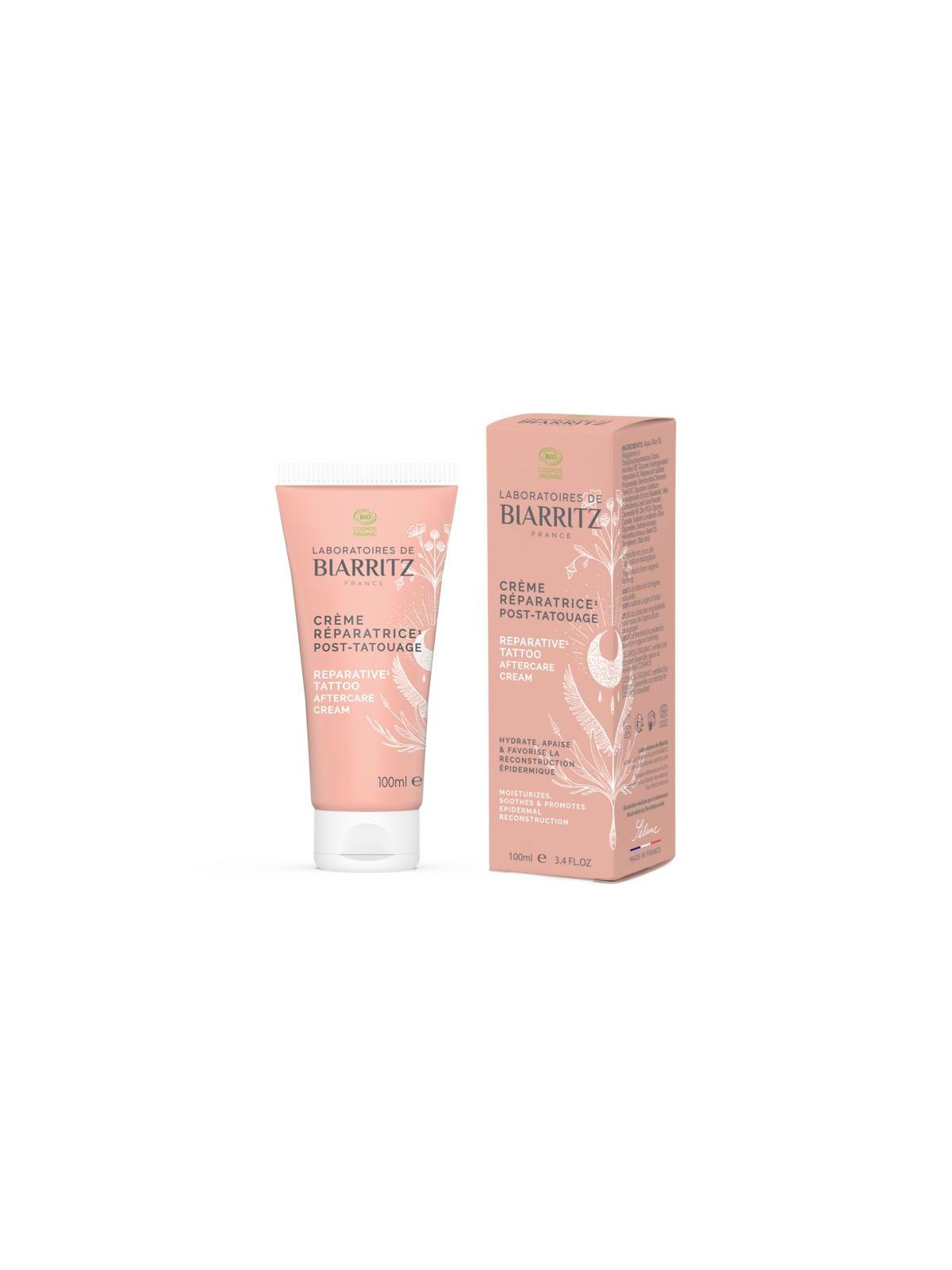 Reparative post tattoo cream