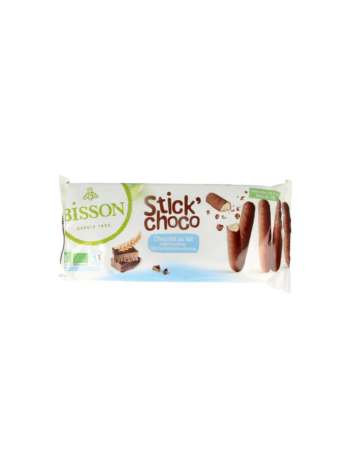 Stick choco melkchocolade bio