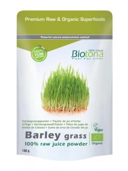 Barley grass raw juice powder bio