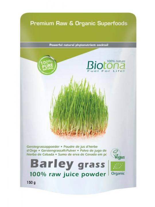 Barley grass raw juice powder bio