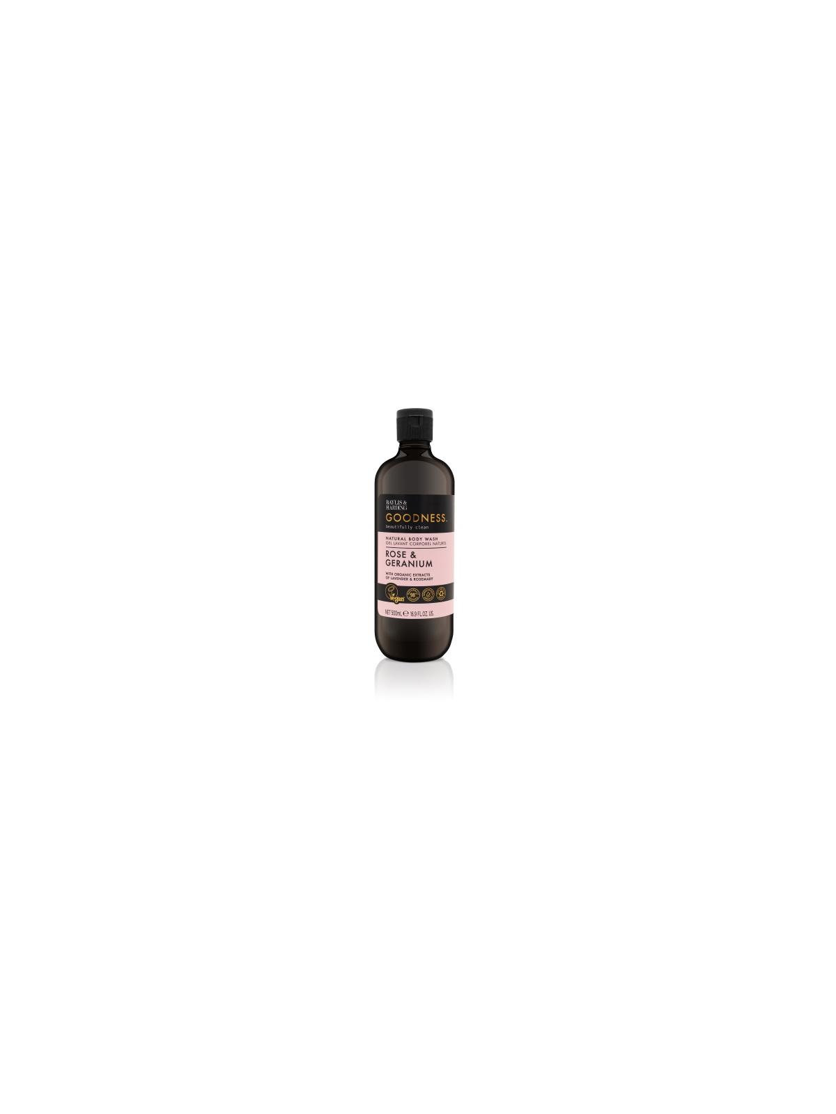 Body wash goodness rose & geranium