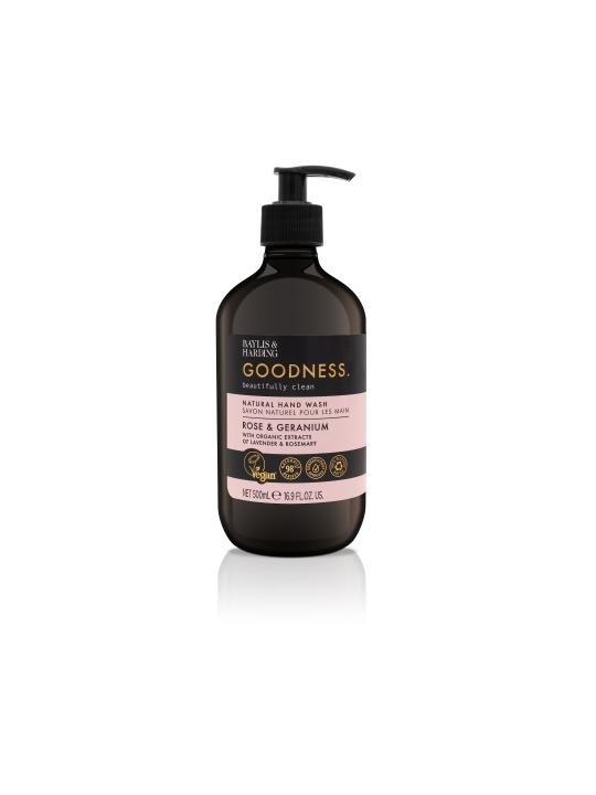 Hand wash goodness rose & geranium