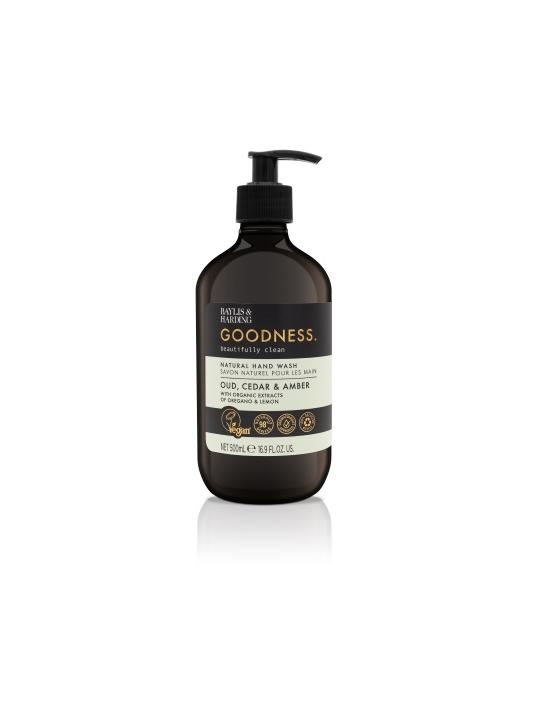 Hand wash goodness oud, cedar & amber
