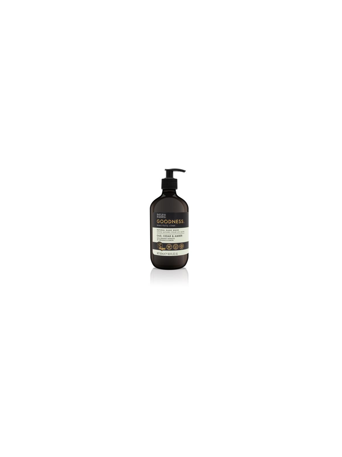 Hand wash goodness oud, cedar & amber