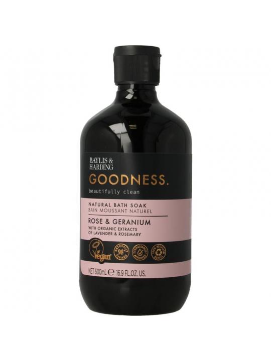 Bath soak goodness rose & geranium