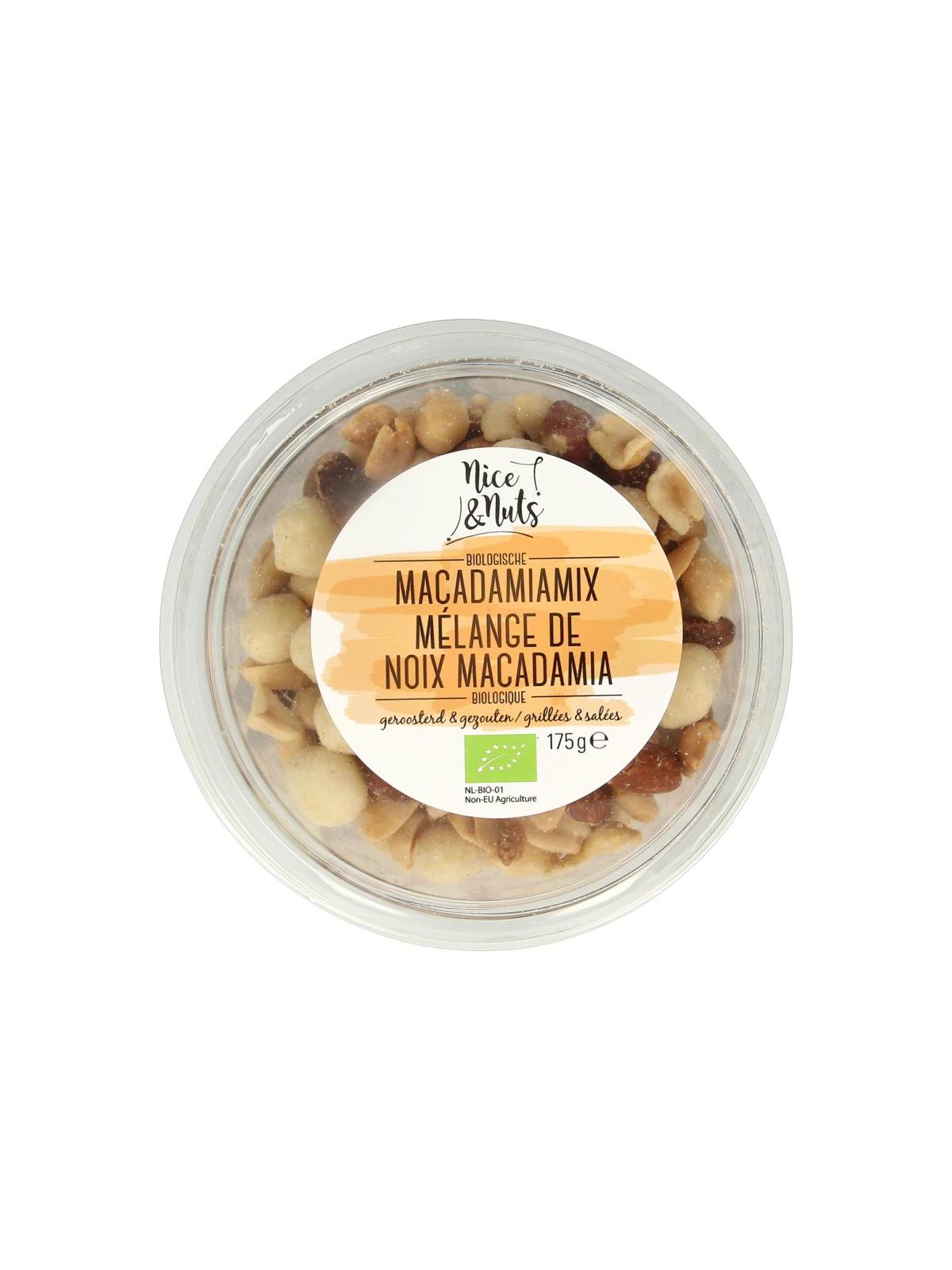 Macadamia mix met zeezout geroosterd bio