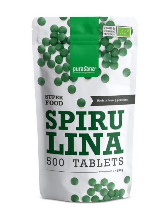 Spirulina 500 mg bio