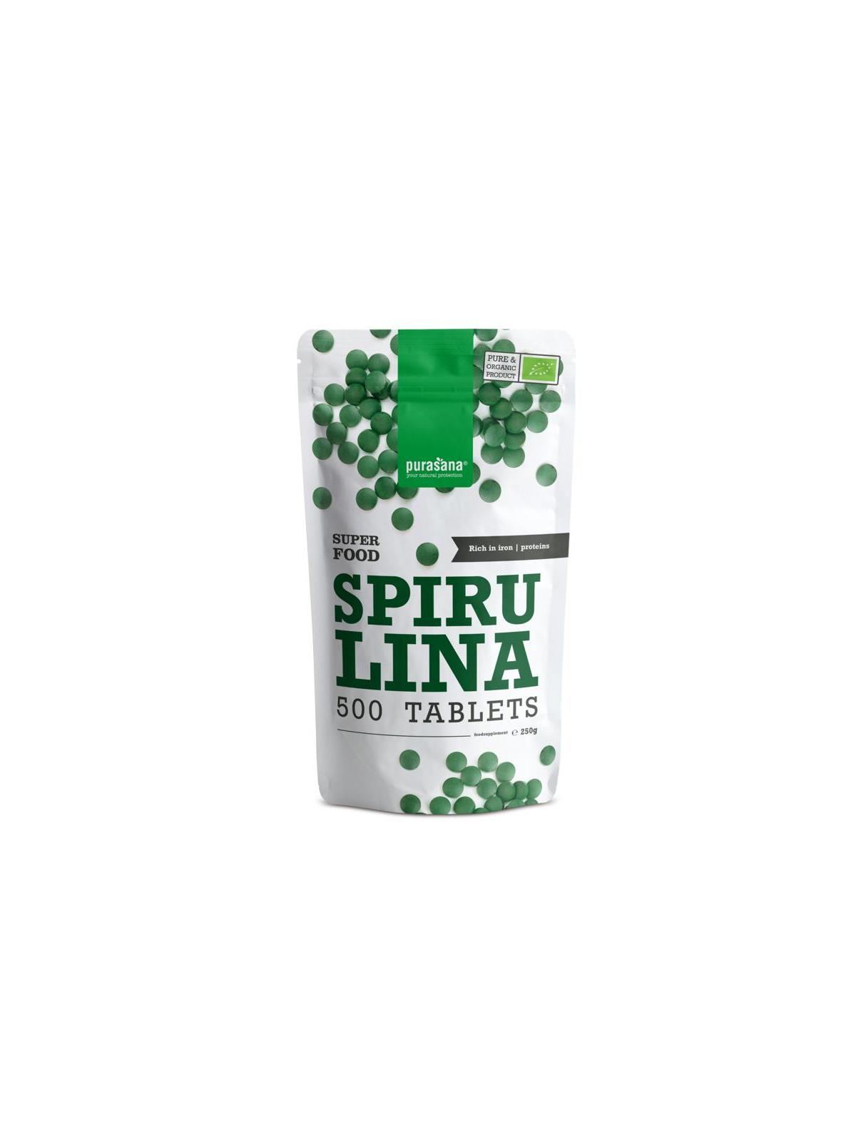 Spirulina 500 mg bio