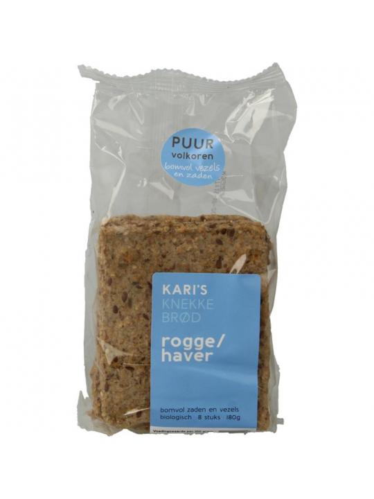 Knekkebrod rogge/haver bio