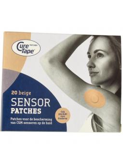 Sensor patch beige
