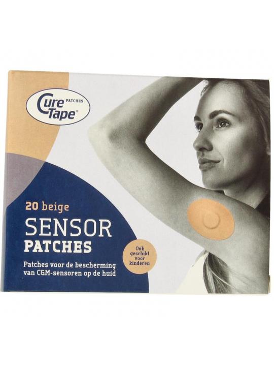 Sensor patch beige