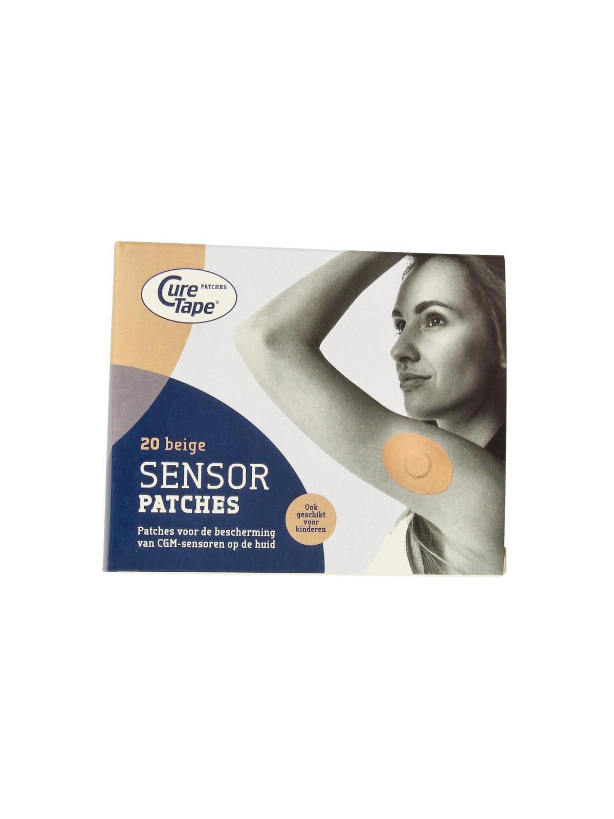 Sensor patch beige