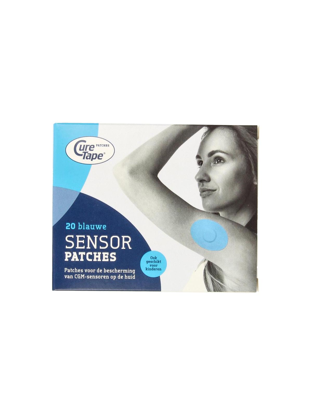 Sensor patch blue