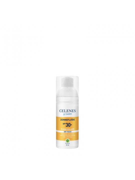Herbal dry touch sunscreen fluid SPF30+
