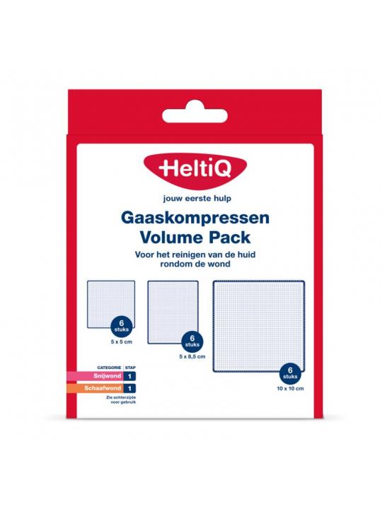 Gaaskompressen volume pack