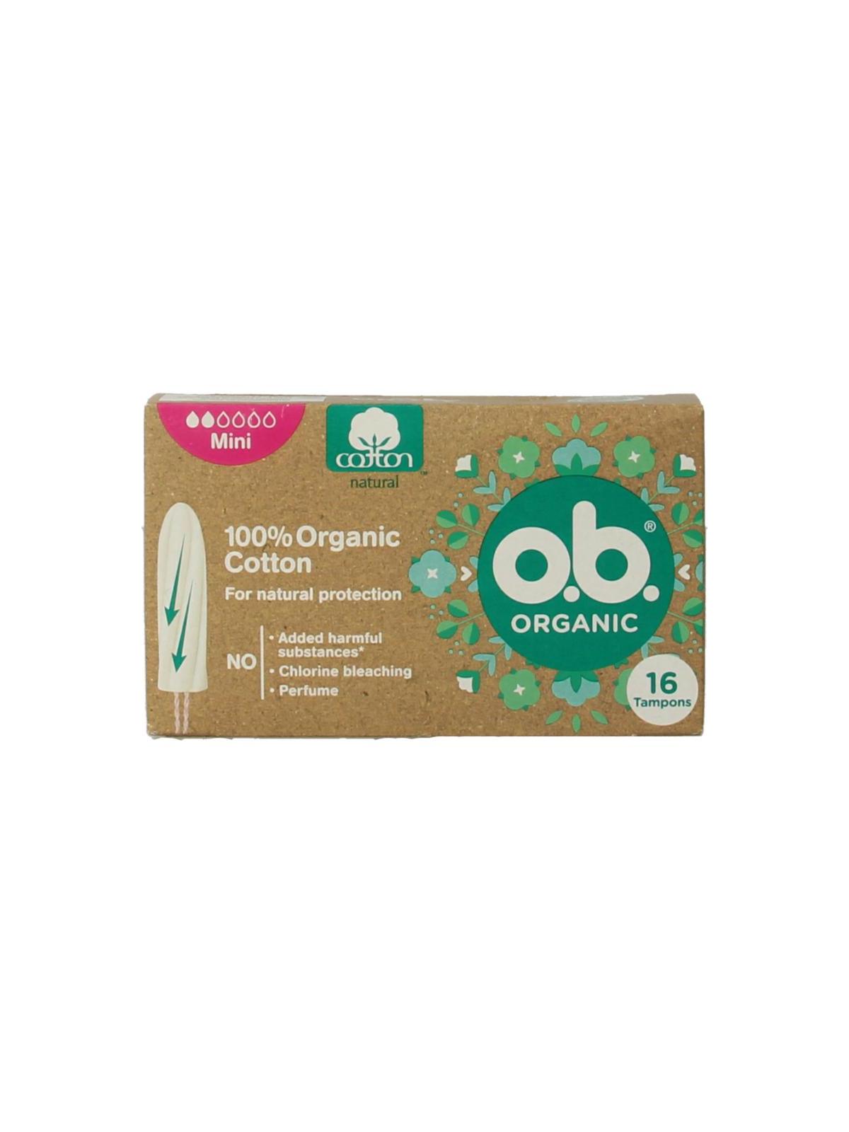 Tampons organic mini