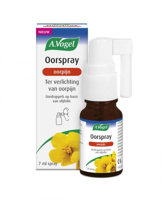 Oorspray oorpijn