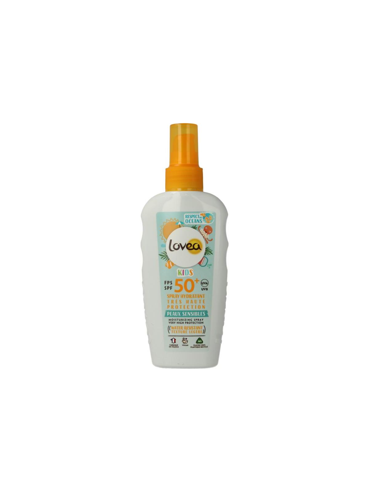 Moisturizing spray kids SPF50+