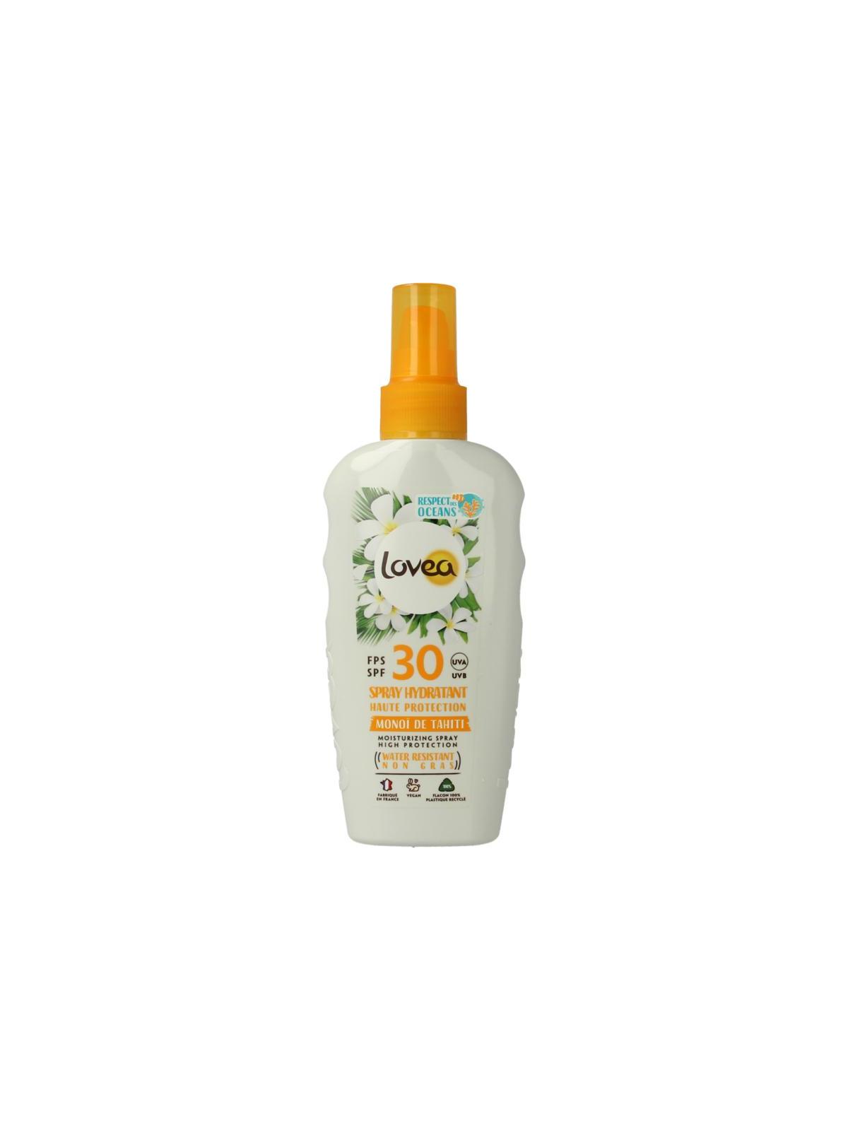 Moisturizing spray SPF30