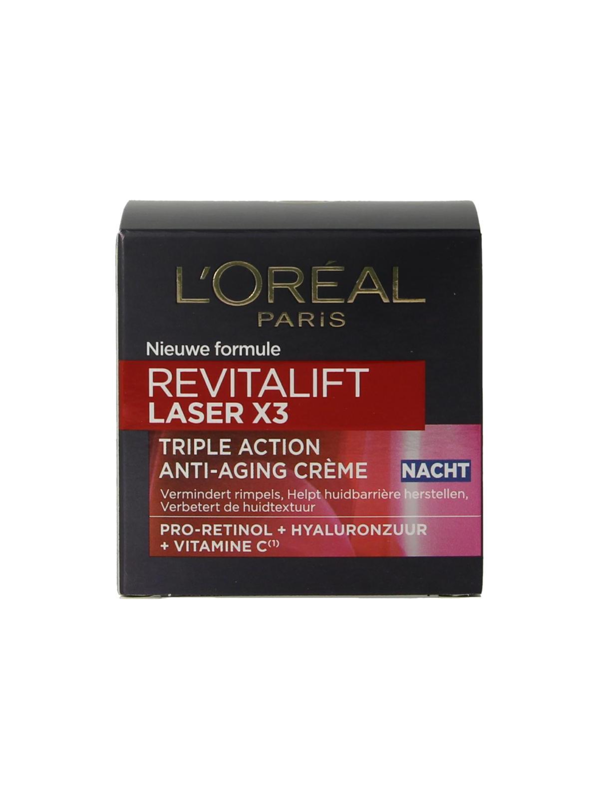 Revitalift laser X3 nachtcreme