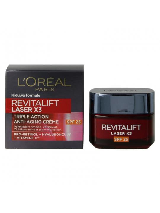 Revitalift laser X3 dagcreme SPF25