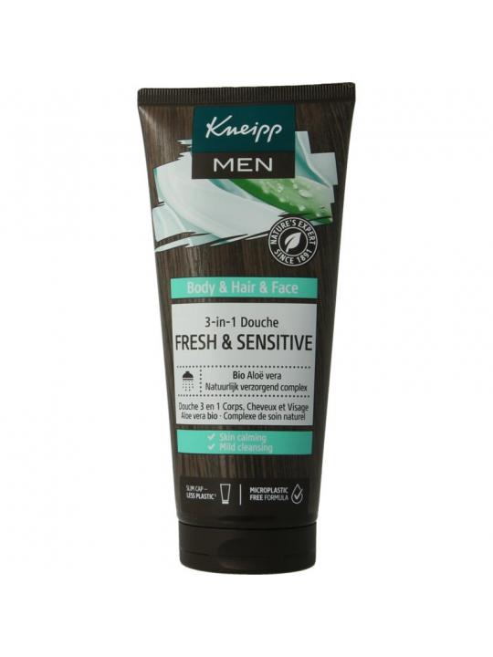 Men douche 3 in 1 fresh & sensitive