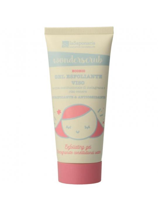 Wonderscrub exfoliating face gel