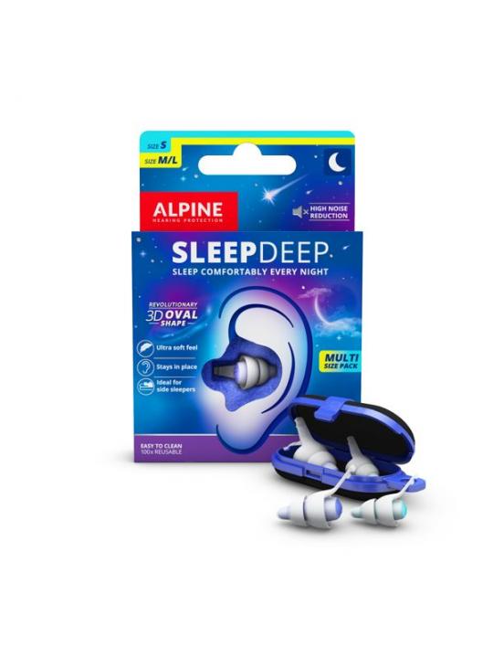 Sleepdeep earplugs multi size pack