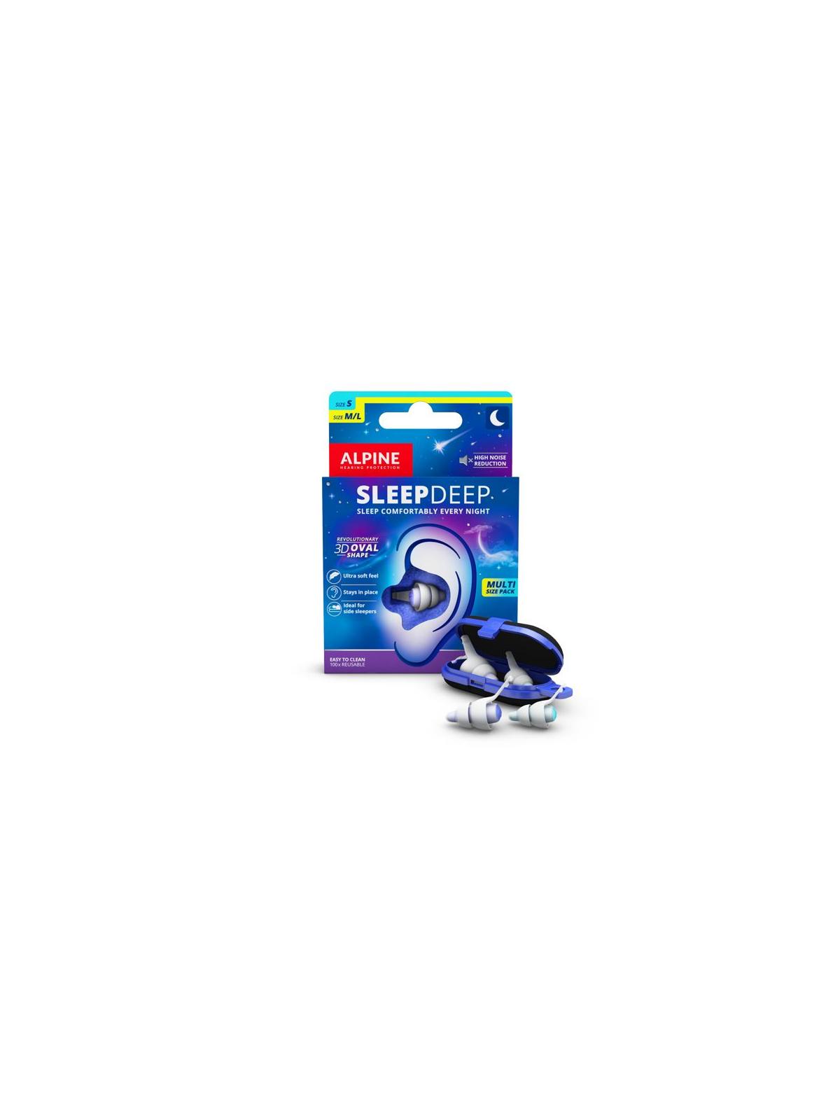 Sleepdeep earplugs multi size pack