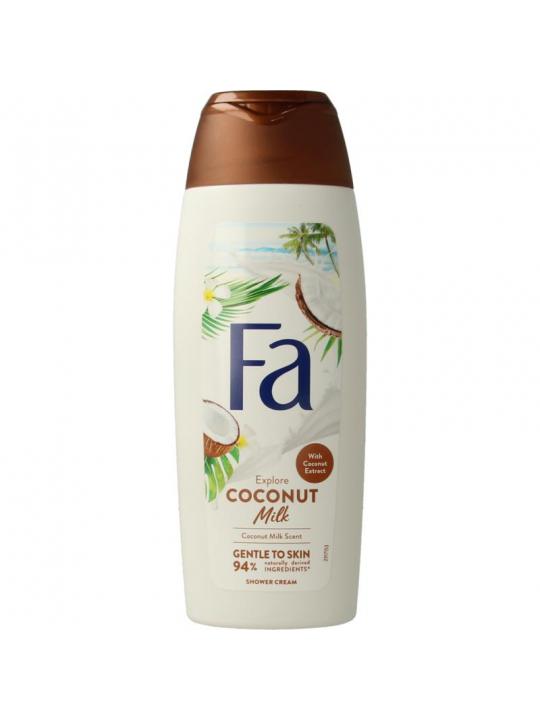 Shower coconut milk