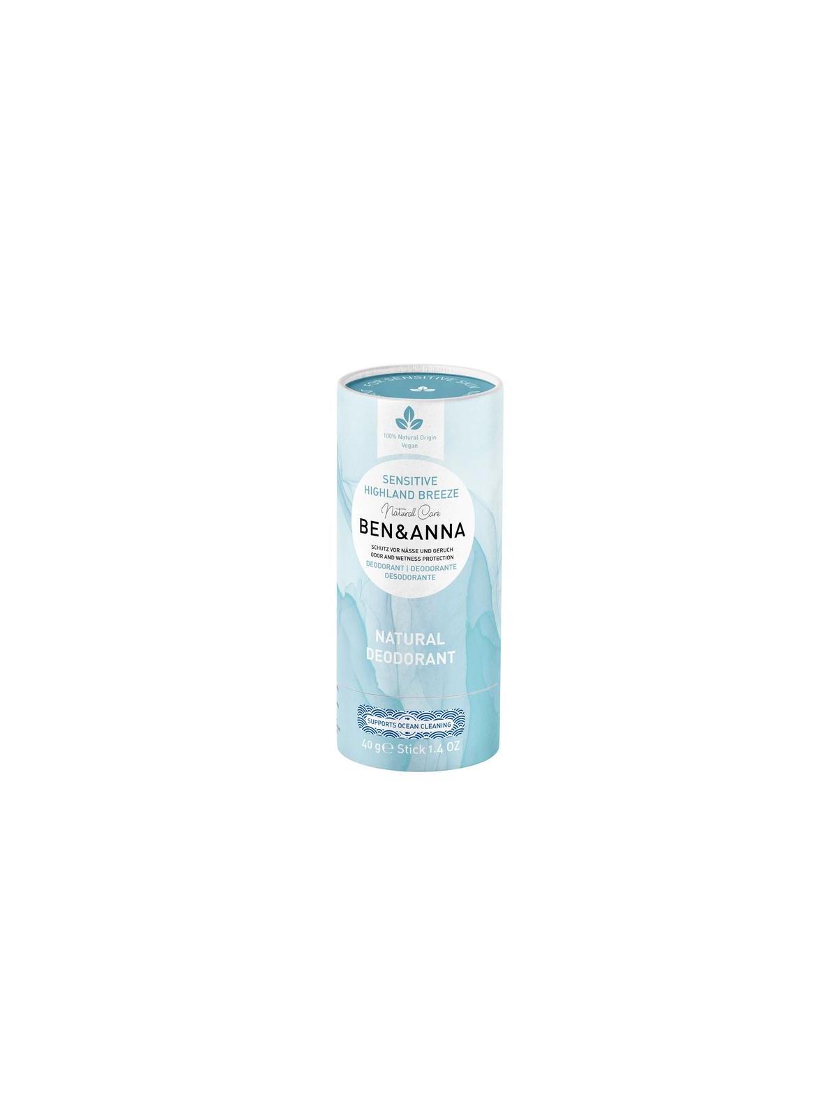 Deodorant highland breeze sensitive papertube