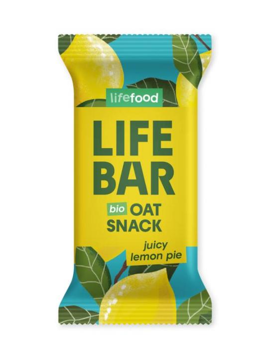 Lifebar oatsnack citroen bio