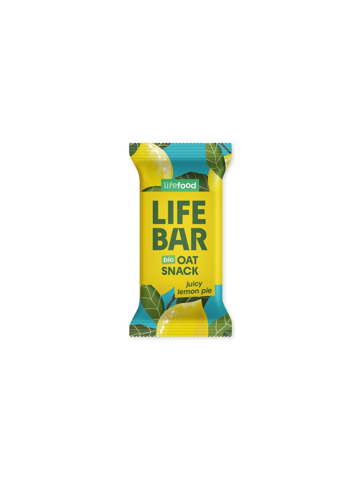 Lifebar oatsnack citroen bio