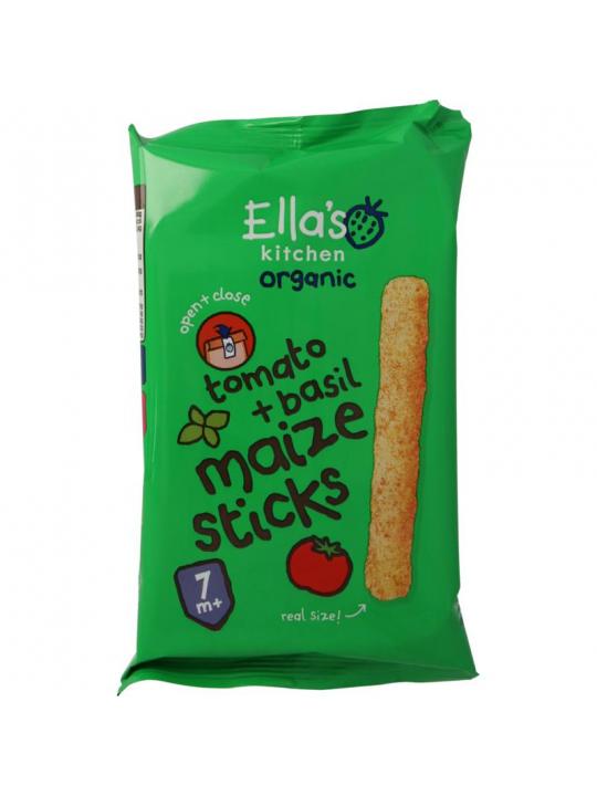 Maize sticks tomato & basil 7m+ bio