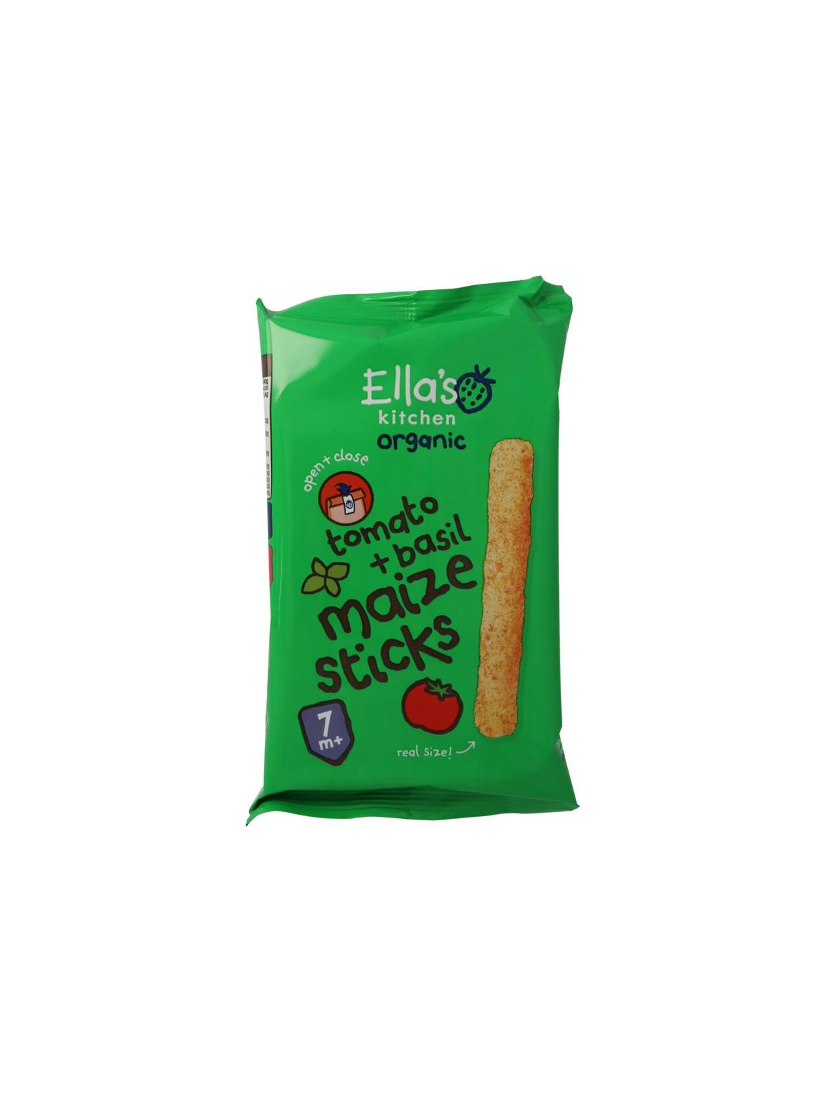 Maize sticks tomato & basil 7m+ bio