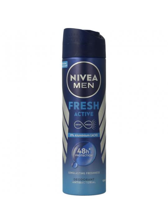 Nivea men deodorantspray fresh active