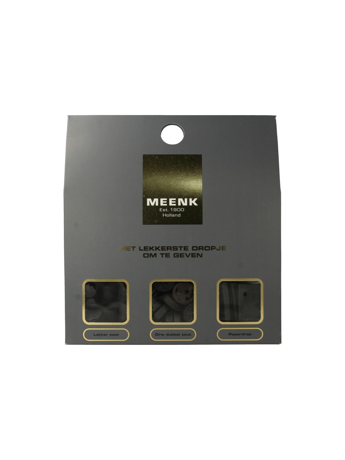Meenk cadeau zoet, zout, peperig