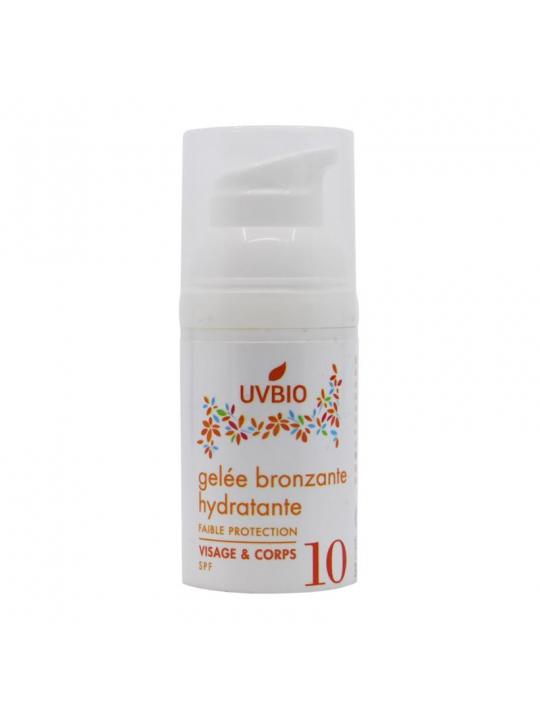 Moisturizing tanning gel bio SPF10