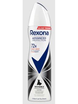 Deodorant spray invisible black & white