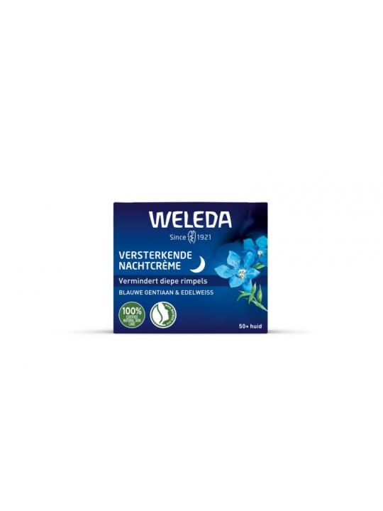 Blauwe gentiaan&edelweiss versterkende nachtcreme