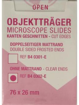 Objectglaasje 76x26 helder