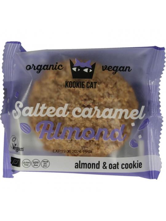 Salted caramel & almonds bio