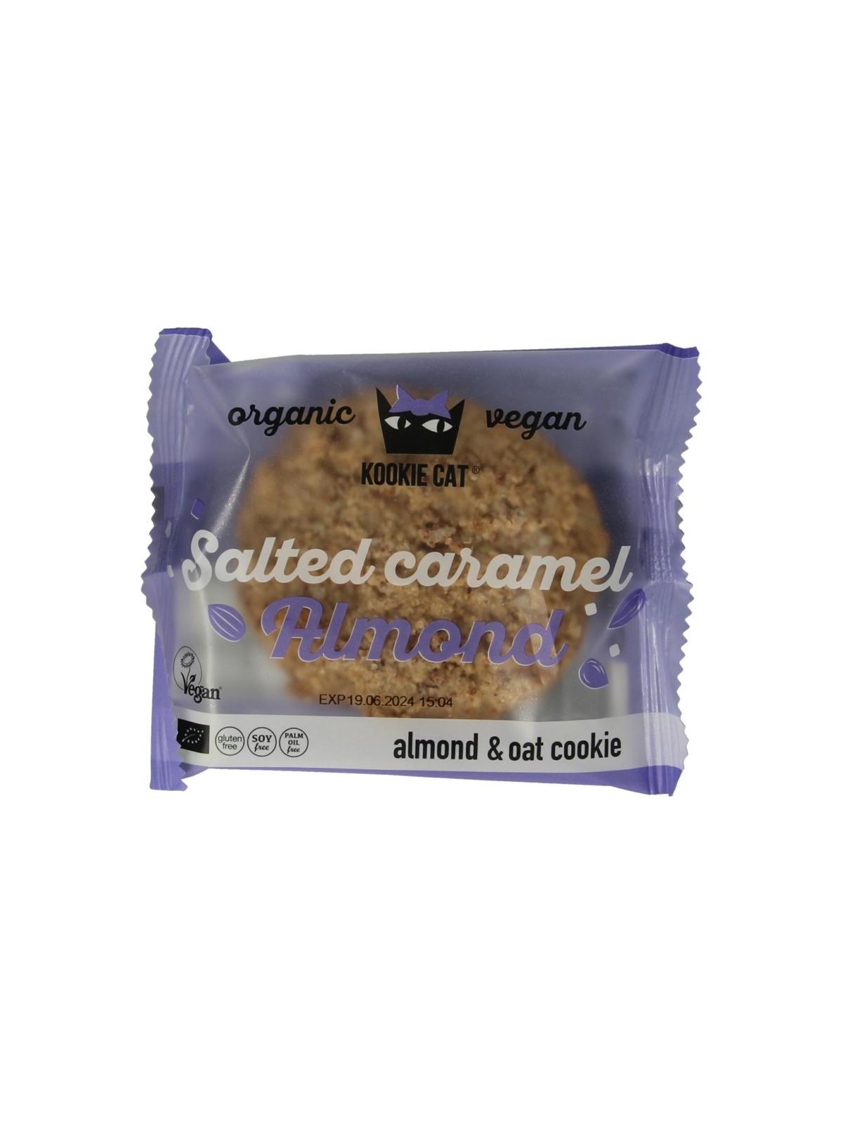 Salted caramel & almonds bio
