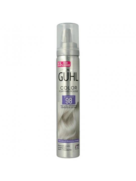 Color form mousse 98 zilverblond