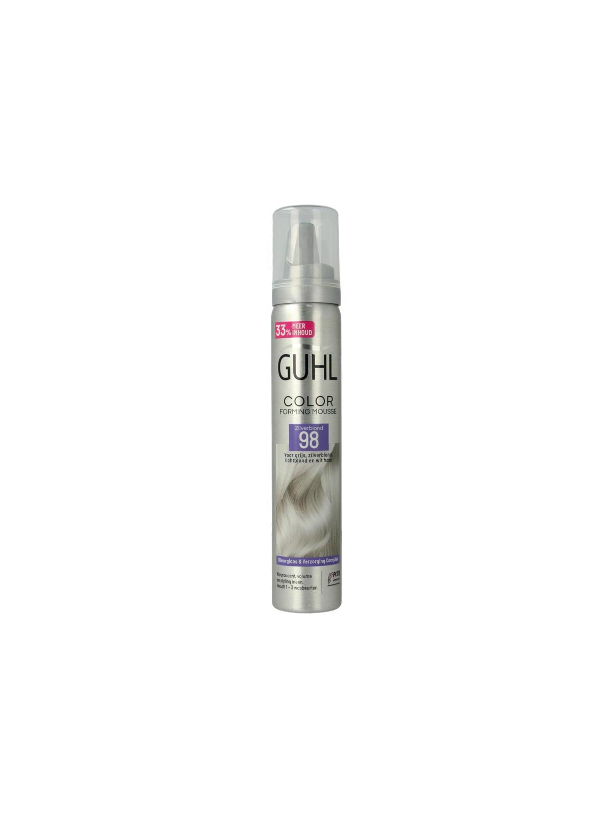 Color form mousse 98 zilverblond
