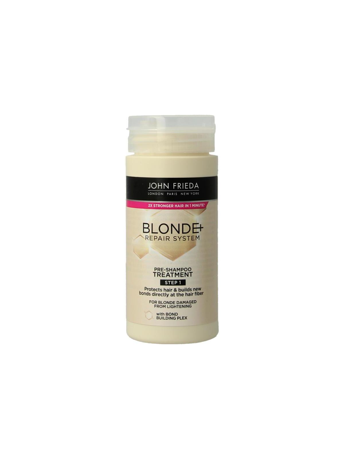 Blonde + repair bond pre-shampoo