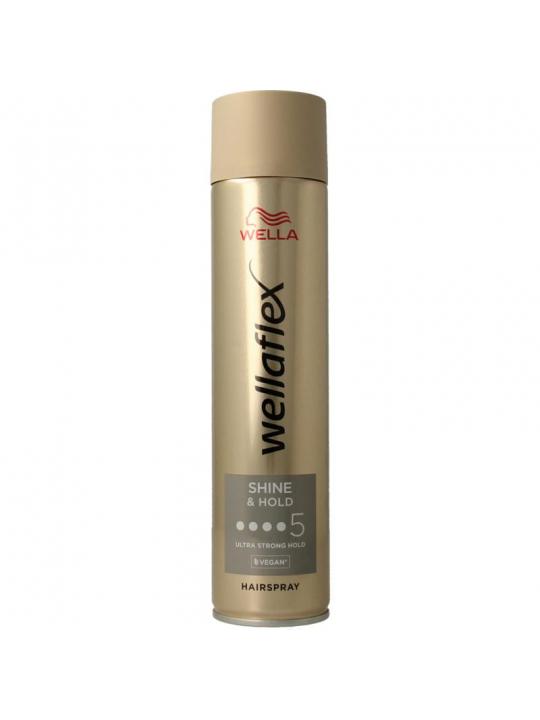 Shiny hold hairspray ultra strong