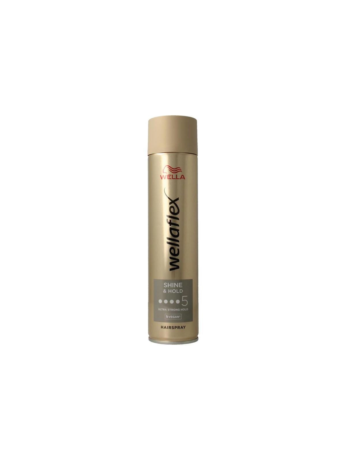 Shiny hold hairspray ultra strong