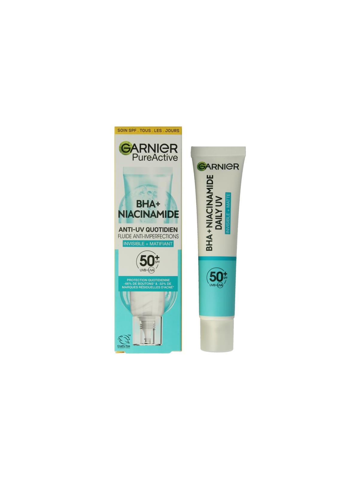 PureActive BHA+ niacinamide UV fluid SPF50+