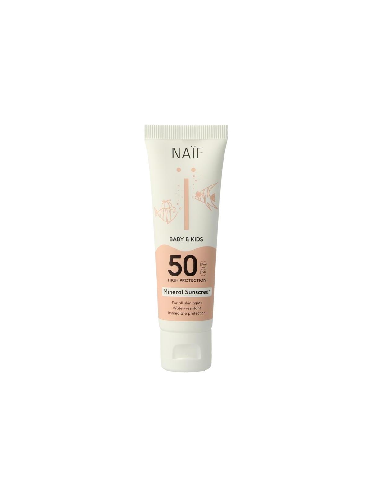 Zon baby & kids creme SPF50